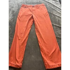 Dockers‎ Pants Mens 31x32 Orange Field Khaki 100% Cotton Casual